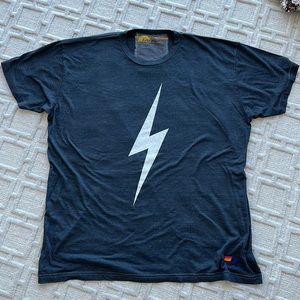 Aviator Nation Bolt Graphic Tee T-Shirt Sixe XXL